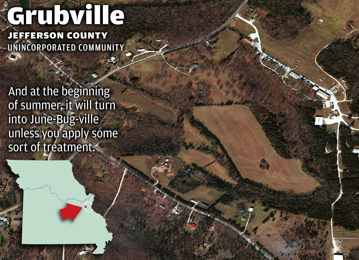 13 Missouri Towns with Uninviting Names: Grubville
